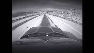 Challenger SRT in the snow