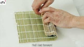 AYA Eco Sushi Kit - How to Make a Roll