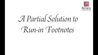 A Partial Solution to Run-in Footnotes