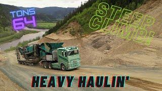 The Heavy Hauler - Volvo FH 540 - Powerscreen - Heavy hauling in Norway