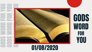 GODs WORD for You - 01/08/2020 Promise for the month of August