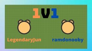 1v1 LegendaryJun VS ramdonooby | ZombsRoyale.io