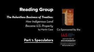 Reading Group: The Relentless Business of Treaties, Part 1: Speculators