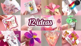 12 ideas | DIY Birthday Gift Ideas | Cute Gifts | Easy Present Ideas
