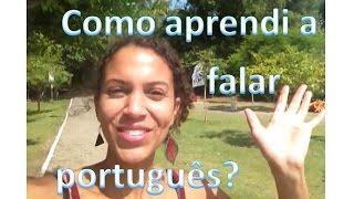 Como aprendi a falar português?