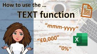 Excel for beginners: TEXT function and how you use it