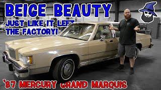 Beige Beauty! The CAR WIZARD's new ride: '87 Mercury Grand Marquis! Still in factory condition!