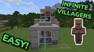 BEST SIMPLE 1.21 VILLAGER BREEDER TUTORIAL in Minecraft Bedrock (MCPE/Xbox/PS4/Switch/PC)