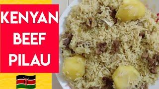 KENYAN PILAU RECIPE/HOW TO PREPARE SIMPLE KENYAN PILAU