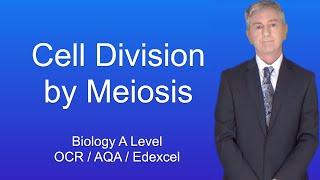 A Level Biology Revision "Cell Division by Meiosis".