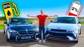 BMW M2 v Hyundai Ioniq 5 N: TRACK TEST