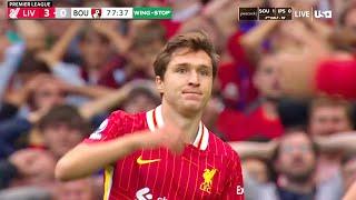 Federico Chiesa vs Bournemouth | Liverpool PL DEBUT 