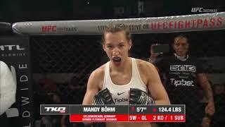 Mandy „Monster“ Böhm vs Jade Masson-Wong TKO MMA Flyweight Championship Highlights