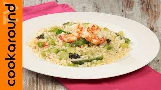 Risotto asparagi e gamberi / Ricette risotti sfiziosi