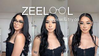 ZEELOOL TRY ON HAUL || affordable prescription glasses