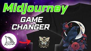 Midjourney t-shirt design HACK? Create ANY best selling design!