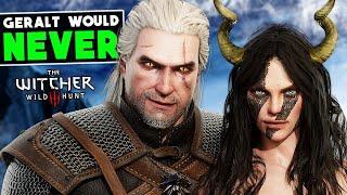 5 More Choices Geralt Would NEVER Make | Witcher 3