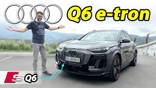 Audi Q6 e-tron driving REVIEW with SQ6 - better pick than Porsche Macan EV?