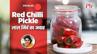 Red Chili Pickle I Lal Mirch Ka Achar I लाल मिर्च का भरवां अचार I Pankaj Bhadouria