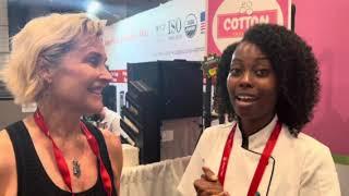 Plant Based World Expo NYC 2023 Chef Cotton with Cotton Creations