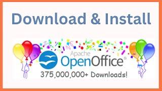 How to Install OpenOffice on Windows 10