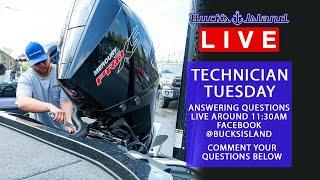 Technician Tuesday Q&A with a Certified Marine Mechanic answering your boat maintenance questions!