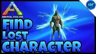 ARK HOW TO FIND YOUR LOST CHARACTER! (Ark lost character bug fix)