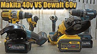 Что круче Makita 40 вольт или Dewalt 60 вольт!?