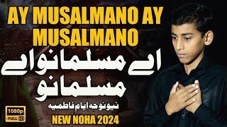 New Noha Ayyam e Fatima 2024 | Ay Musalmano | 3 Jamadi ul Sani Shahadat Bibi Zahra sa | Ali Muttaqi