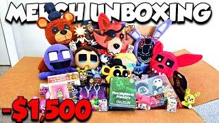 I Spent $1,500 on a FNaF Mystery Box | FNAF FUNKO MERCH UNBOXING