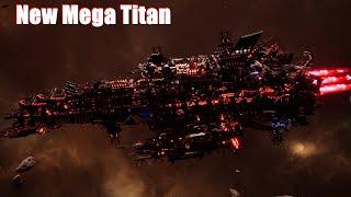 Black Legion vs Imperial Navy - Skalgrim Mod - Massive Battle - Battlefleet Gothic Armada 2