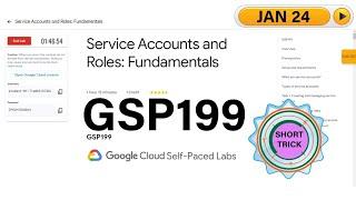 Service Accounts and Roles: Fundamentals #GSP199 || #Qwiklabs || #ShortTrick