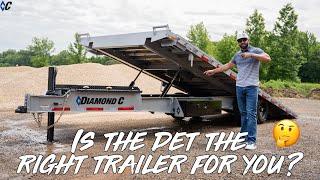 Is the Deck Over Tilt Trailer Right For You | Diamond C