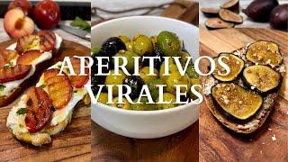 Aperitivos fáciles y rápidos ️‍ Recopilación de recetas VIRALES (Insta, TikTok y YTShorts)