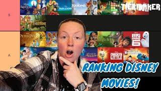 Ranking Disney Movies | FIRST EVER Tier List | Vlog #32