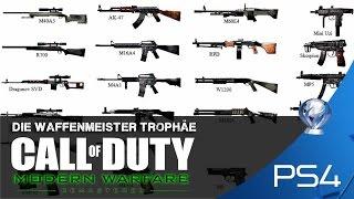 Call of Duty 4 Modern Warfare Remastered - Waffenmeister Trophäe - PS4 - German