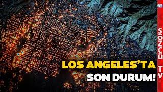 Dünyanın Gözü Burada! Los Angeles'ta Yangın Durdurulamıyor! İşte Son Durum!