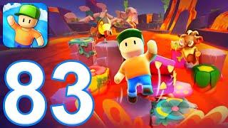 Stumble Guys - Gameplay Walkthrough Part 83 - Lava Land Legendary (iOS, Android)