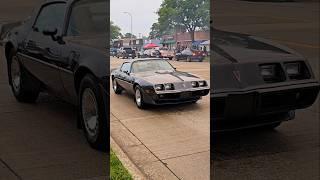 Pontiac Trans Am Classic Car Drive By Engine Sound Harper Charity Cruise 2024