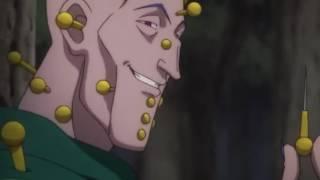 Illumi Meets Hisoka & Takes off Disguise   English Dub   Hunter X Hunter Exams