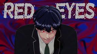 Red eyes behind a mask | Yejun