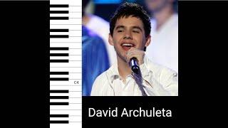 David Archuleta - Imagine (Live) (Vocal Showcase)