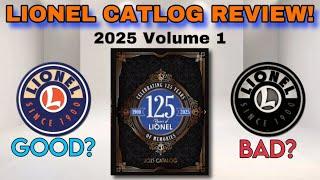 Lionel Trains 2025 Volume 1 Catalog REVIEW - 125th Anniversary