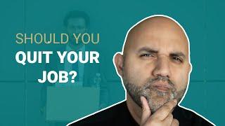 SHOULD YOU QUIT YOUR JOB? Mental health doctor gives eye opening motivational speech