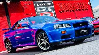 DEFEND GRAPHICS！！SKYLINE GT-R BAYSIDE BLUE