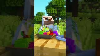 Angel helps Iron Golem get REVENGE in Minecraft #shorts