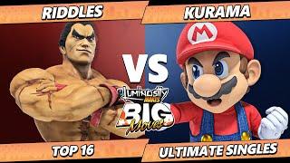 LMBM 2024 - Riddles (Kazuya) Vs. Kurama (Mario) Smash Ultimate - SSBU