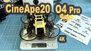 DarwinFPV CineAPE20 DJI O4 Pro nur 150g