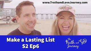 Intimacy Journey S2: E6   To Find the One   Make A Lasting List