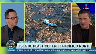 Así luce la "Isla de Plástico" en el océano Pacífico norte | Noticias con Francisco Zea